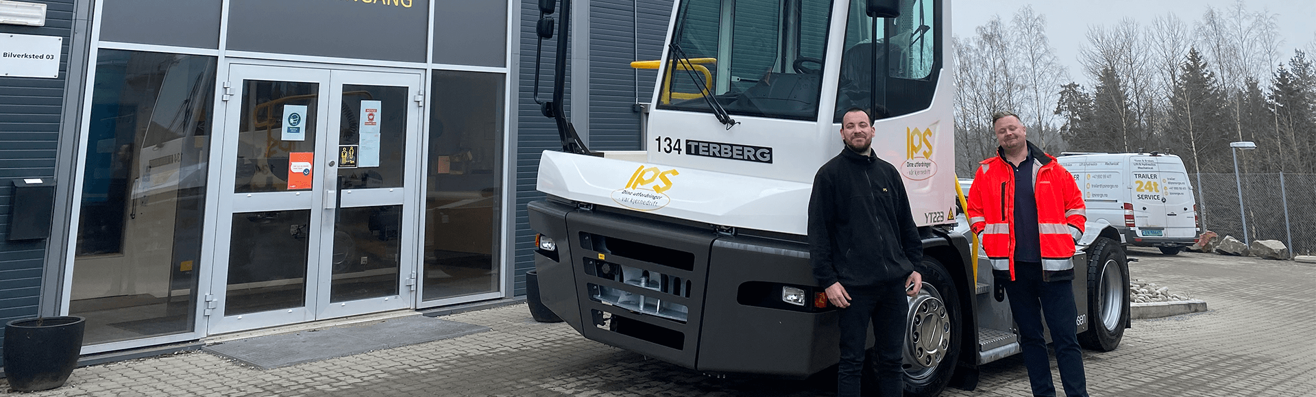 Fire nye Terberg-maskiner til IPS