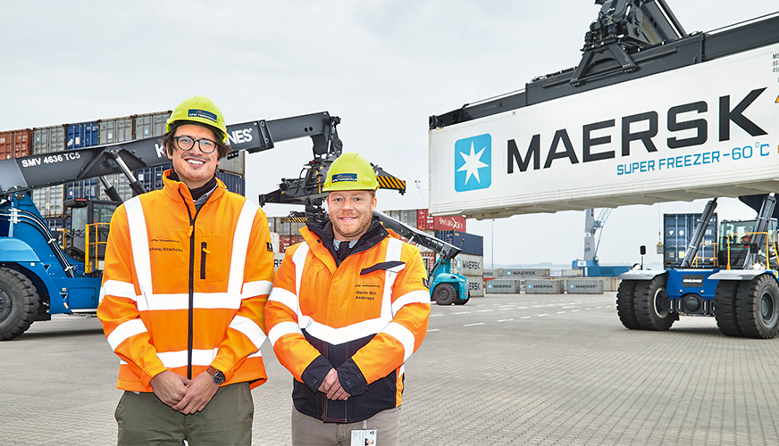 N.C. Nielsen sikrer containerdrift på rekordtid