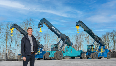 Økende etterspørsel etter heavy handling reachstackere 